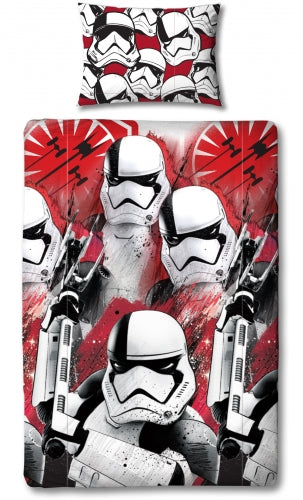 Star Wars Ep8 Trooper Single Duvet Reversible Uk Web Deals