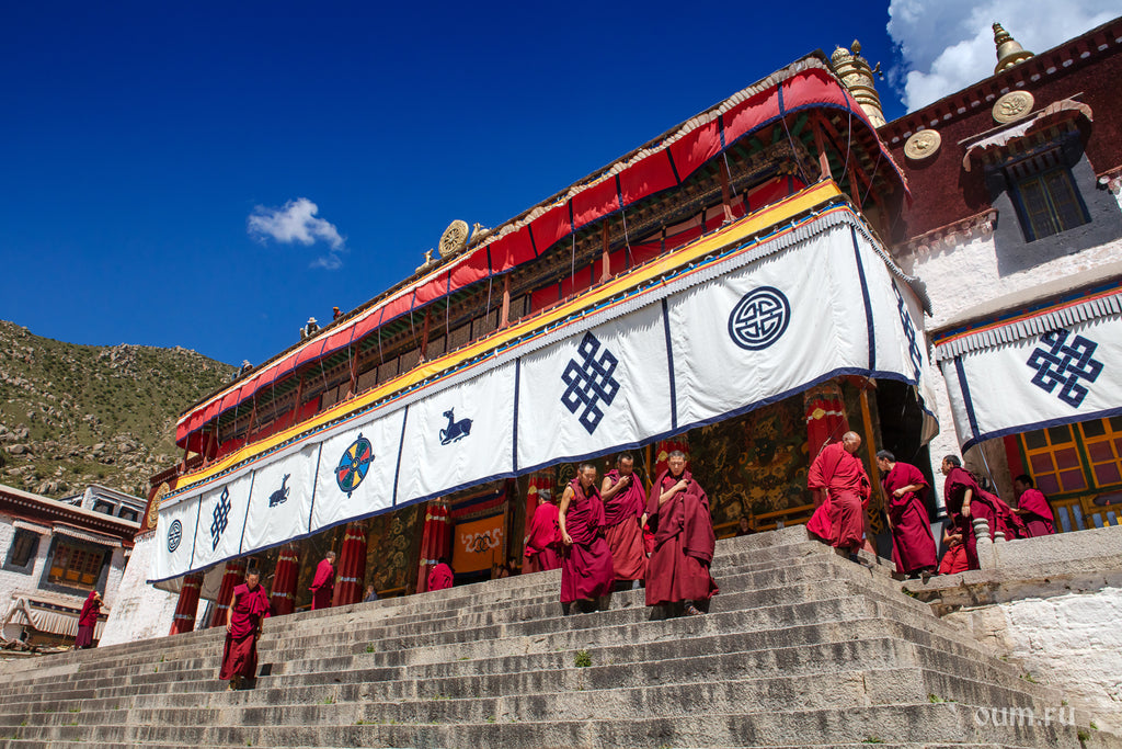 Drepung Monastery in Lhasa, Tibet
