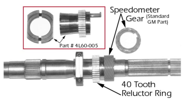 Speedometer Gear and Reluctor Ring, Speed Sensors: Stealth Conversions