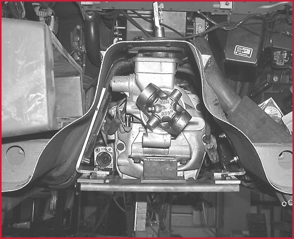 Datsun ZX T56 transmission cross member, Stealth Conversions