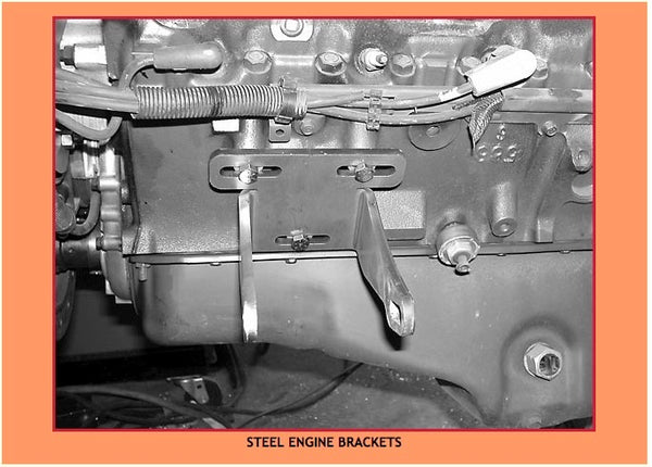 Volvo 700 Steel brackets, Stealth Conversions