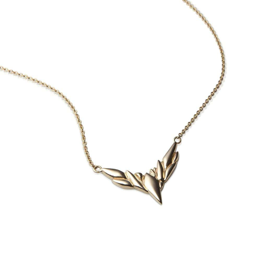 Bird Necklace Sterling Silver