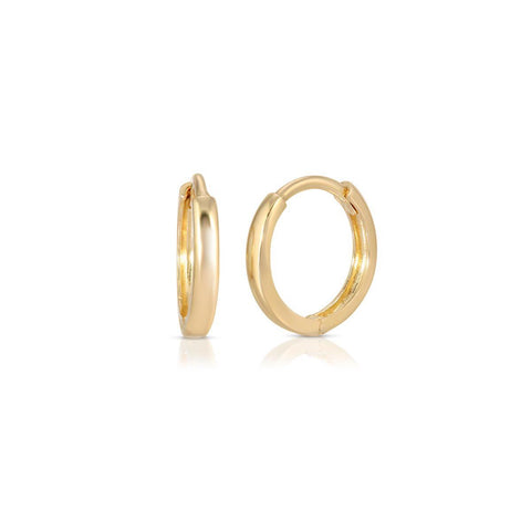Wave Charm Yellow Gold