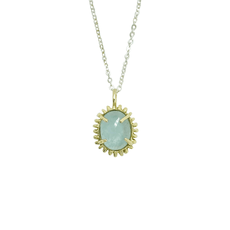 Aquamarine Solar Flare Charm