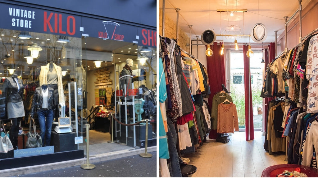 friperies paris shopping vintage seconde main boutique vintage