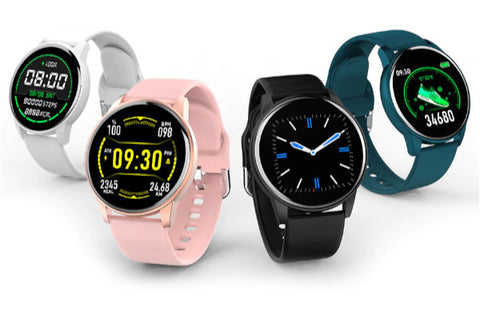 Montre connectée bracelet d'activités multisport LIGE - 4 coloris