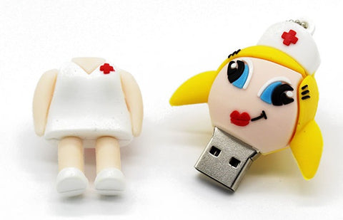 Clé USB Infirmière blonde