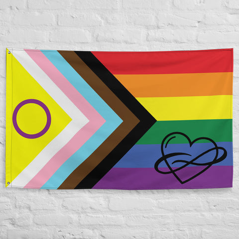 Large Progress Pride Flag