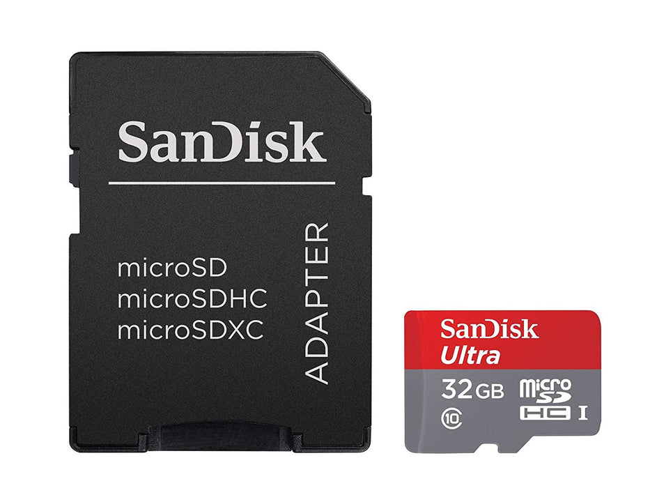 Sandisk Ultra 128gb Microsdxc Uhs I Card With Adapter Black Standard