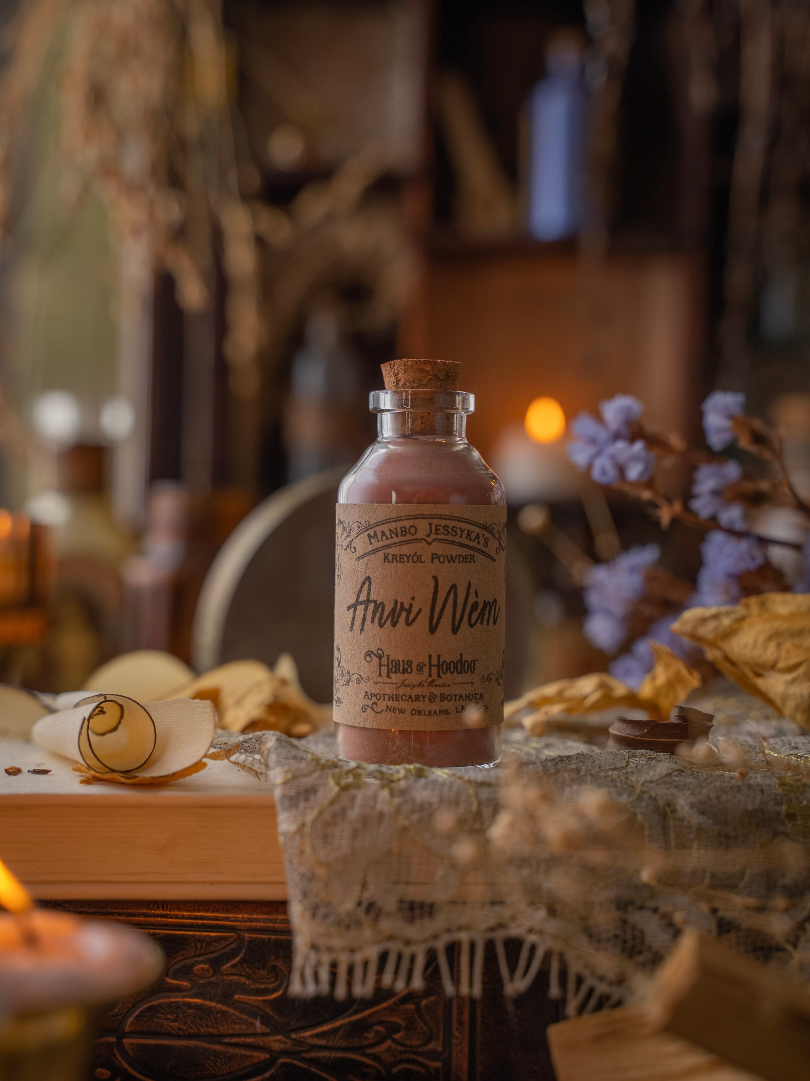 Love Spell Fixed Candle – Haus of Hoodoo