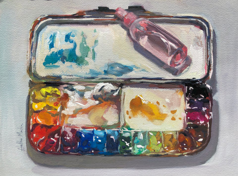 Gouache vs. Oil Paints – Heather's Fine Art