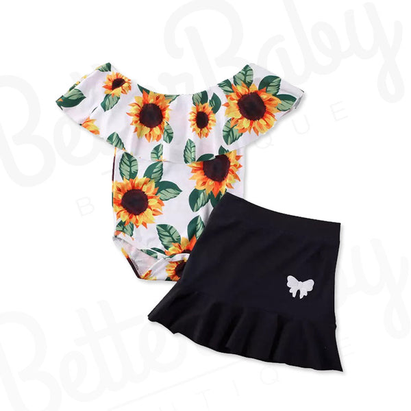 sun flower outfit