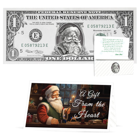 Santa Dollar Bills "Jolly Old Santa"