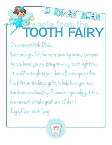 Tooth Fairy Template 2