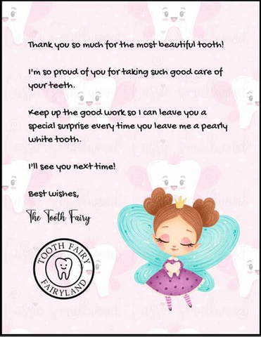 Tooth Fairy Template 8
