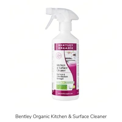 Bentley Organic Kitchen and Surface Cleaner Sanitiser Natural Vegan Home Sanitizing Spray Singapore