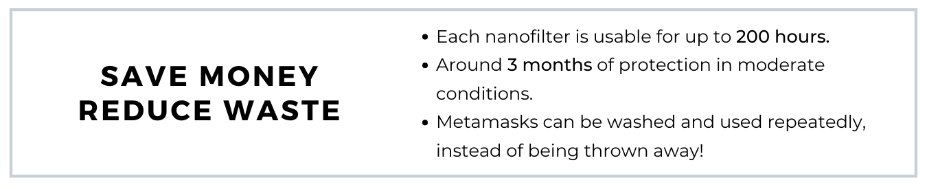 MetaMasks is Money Saving and Eco-Friendly!