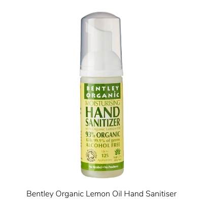 Bentley Organic Lemon Oil Hand Sanitizer Organic Hand Sanitiser Singapore Lemon Infused