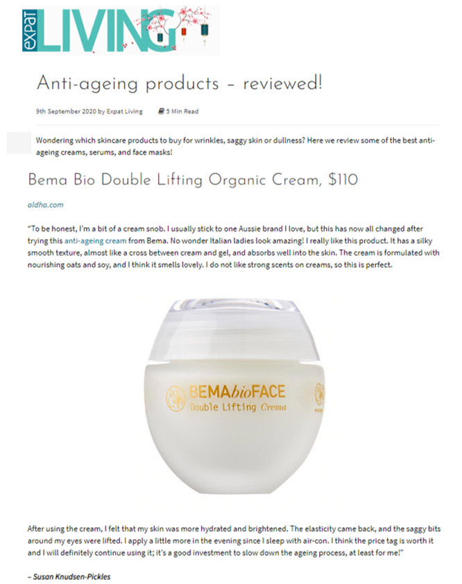 Expat Living Best anti-ageing creams reviewed and approved by some over 40's