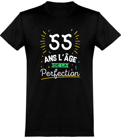 cadeau anniversaire homme 55 ans T Shirt Homme 55 Ans La Perfection Otshirt Fr cadeau anniversaire homme 55 ans