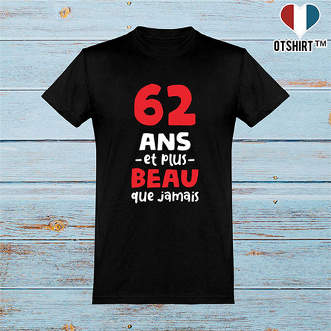 Cadeau Homme T Shirt Homme 62 Ans Et Plus Beau Otshirt Fr