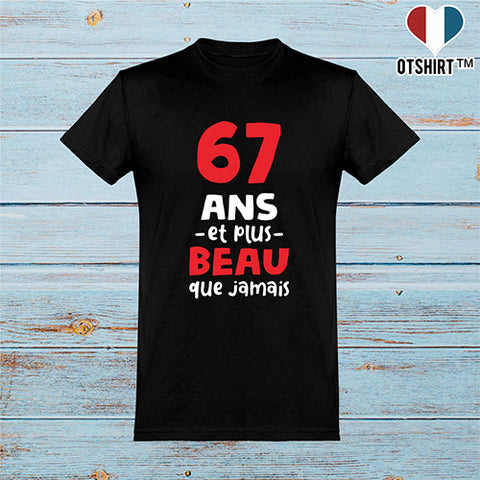 Cadeau Homme T Shirt Homme 67 Ans Et Plus Beau Otshirt Fr