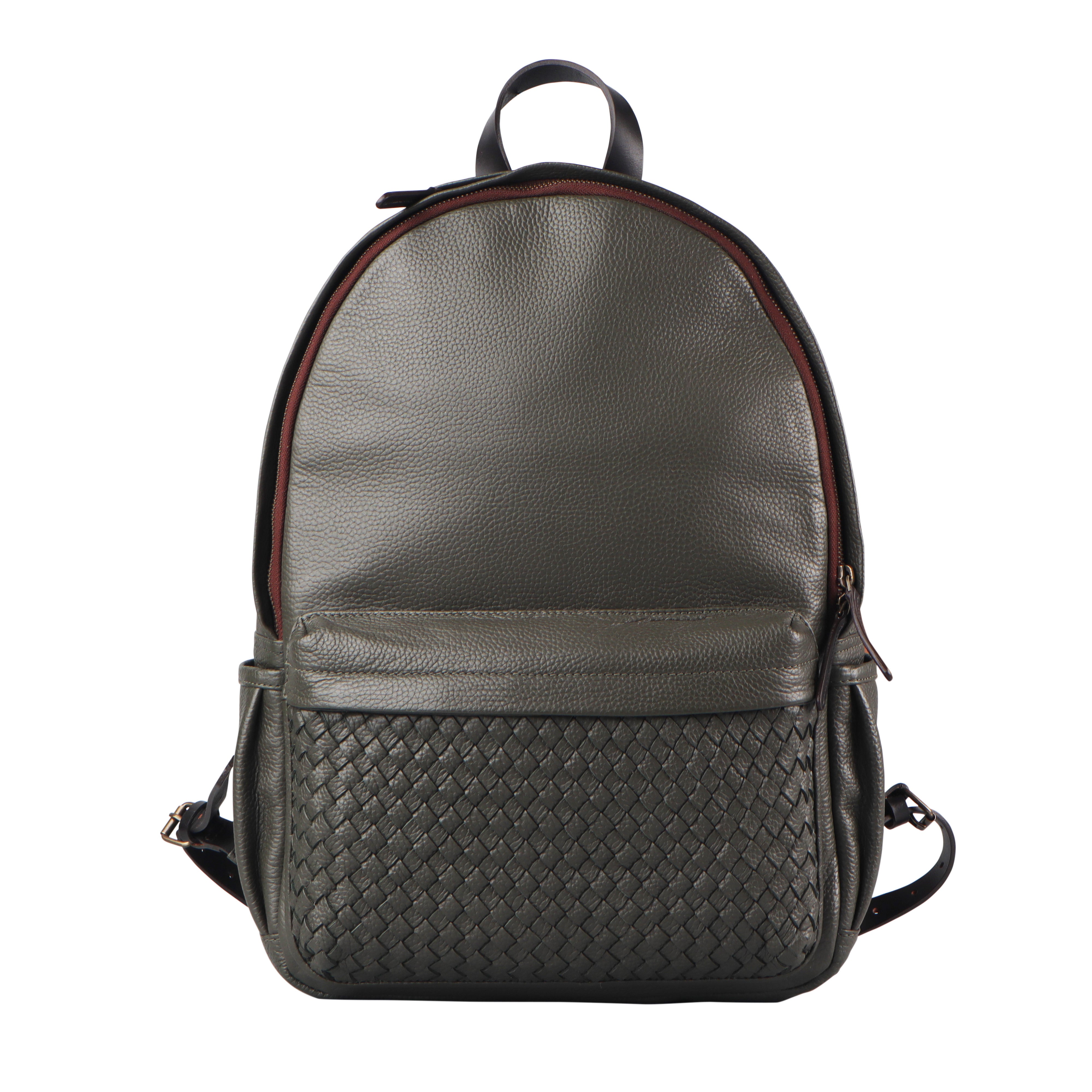 Weaved Journey Leather Backpack - Outback World product image