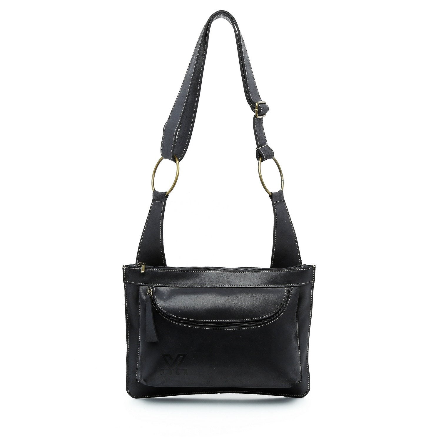 black leather bag crossbody