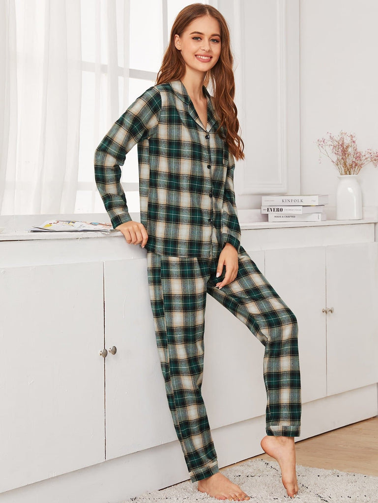 button up sleepwear