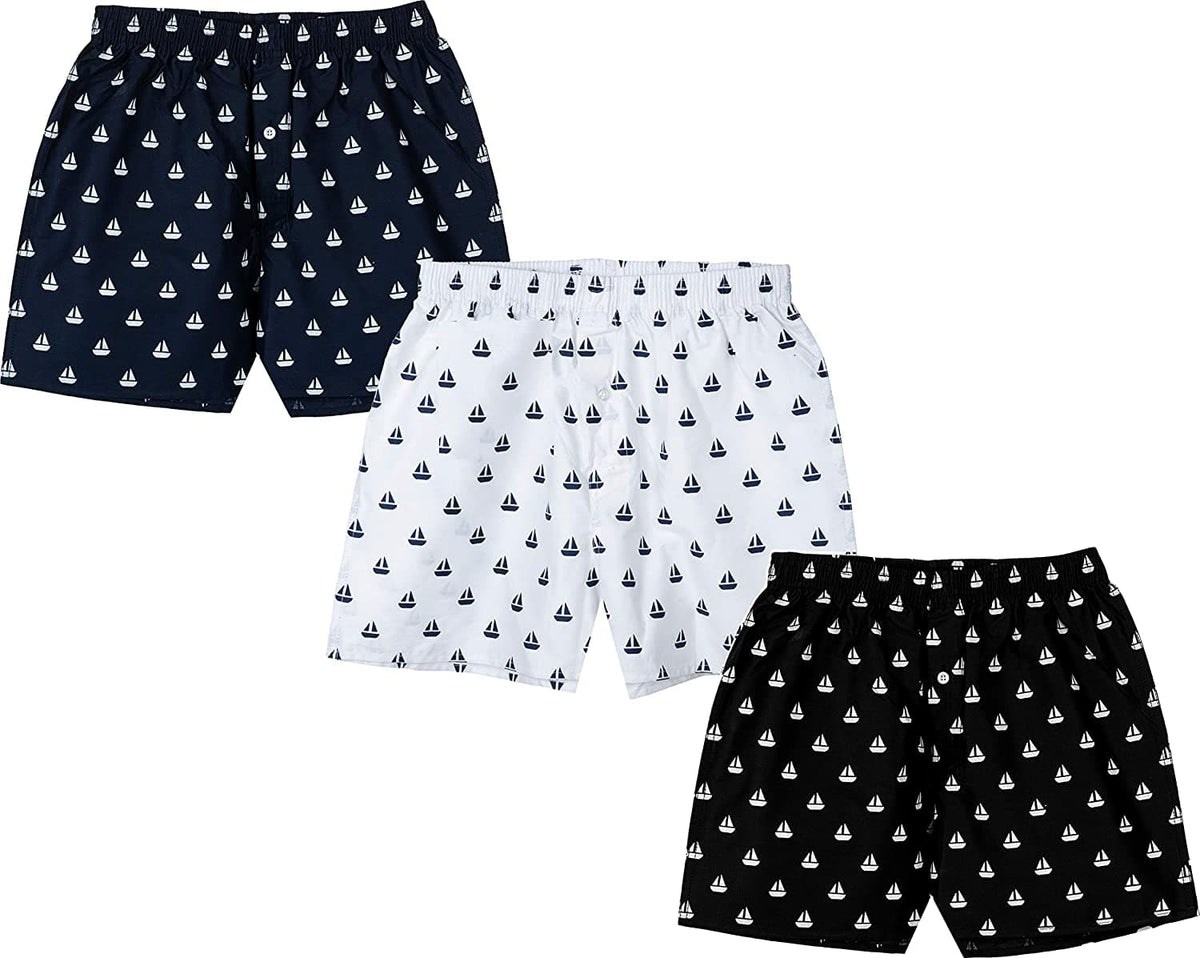 Men's Cotton Boxers (Pack of 3) – Wear.Style