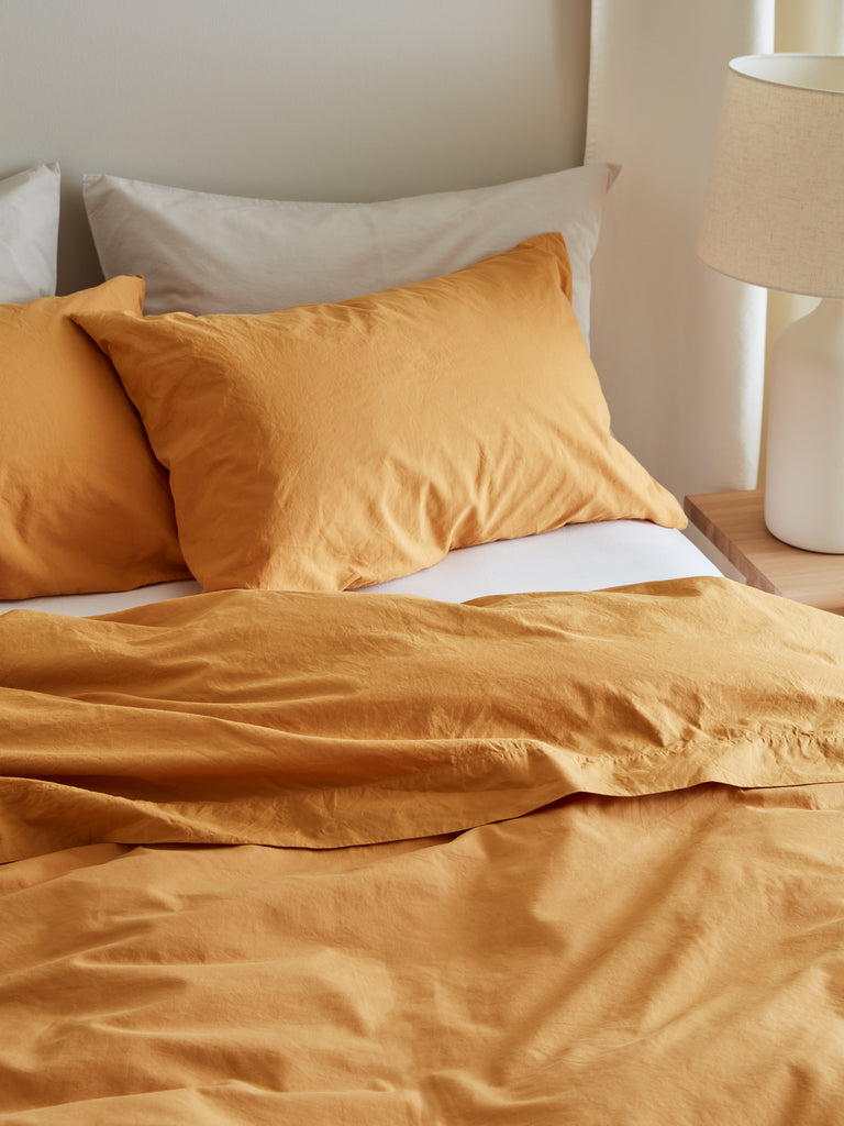 Relaxed Bedding Clay & Ochre