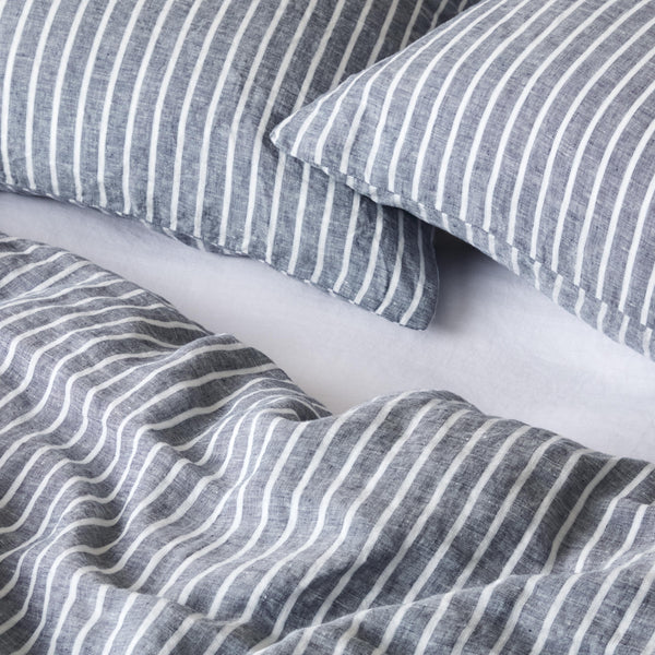 Bedfolk Linen Bedding in Stripe