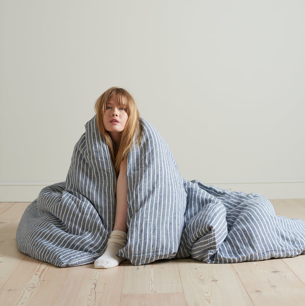 Bedfolk Linen Bedding in Stripe