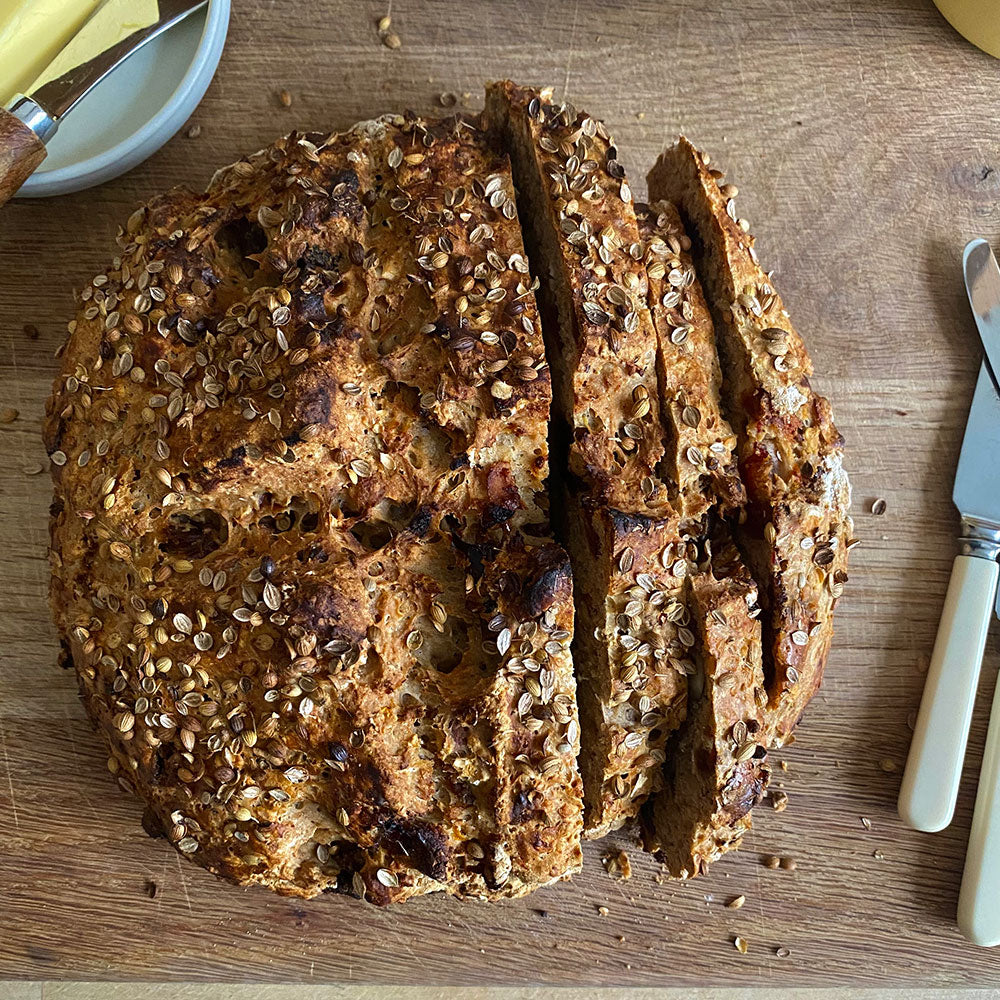 Spiced Date and Orange Soda Bread