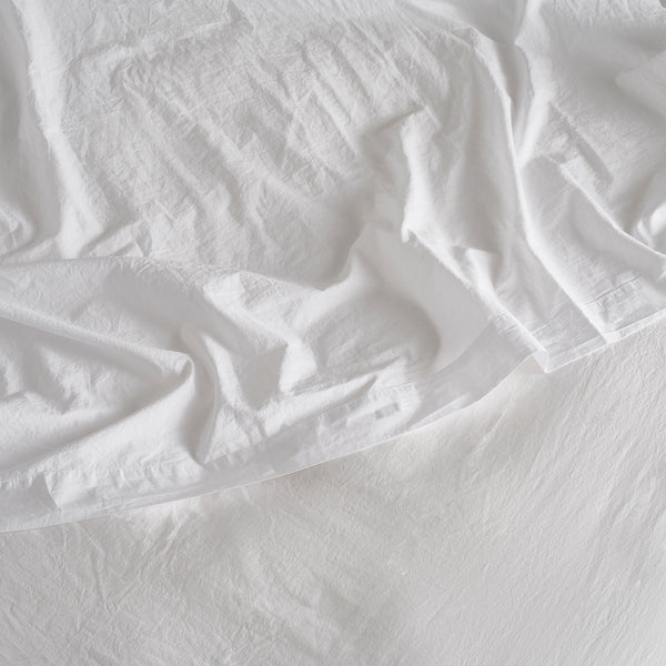 Bedfolk Relaxed Cotton in Snow