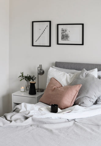 Scandinavian-Style Bedroom | Mood Lighting | BEDFOLK