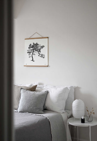 Scandinavian-Style Bedroom | Artwork | BEDFOLK