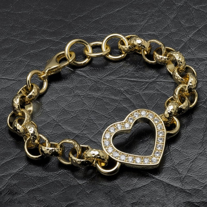 Heart shop belcher bracelet