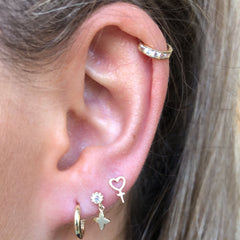 9ct gold cartilage earrings 