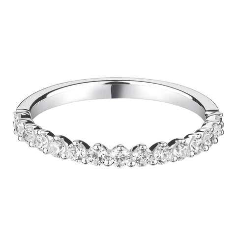 Diamond Set Wedding Band Ring