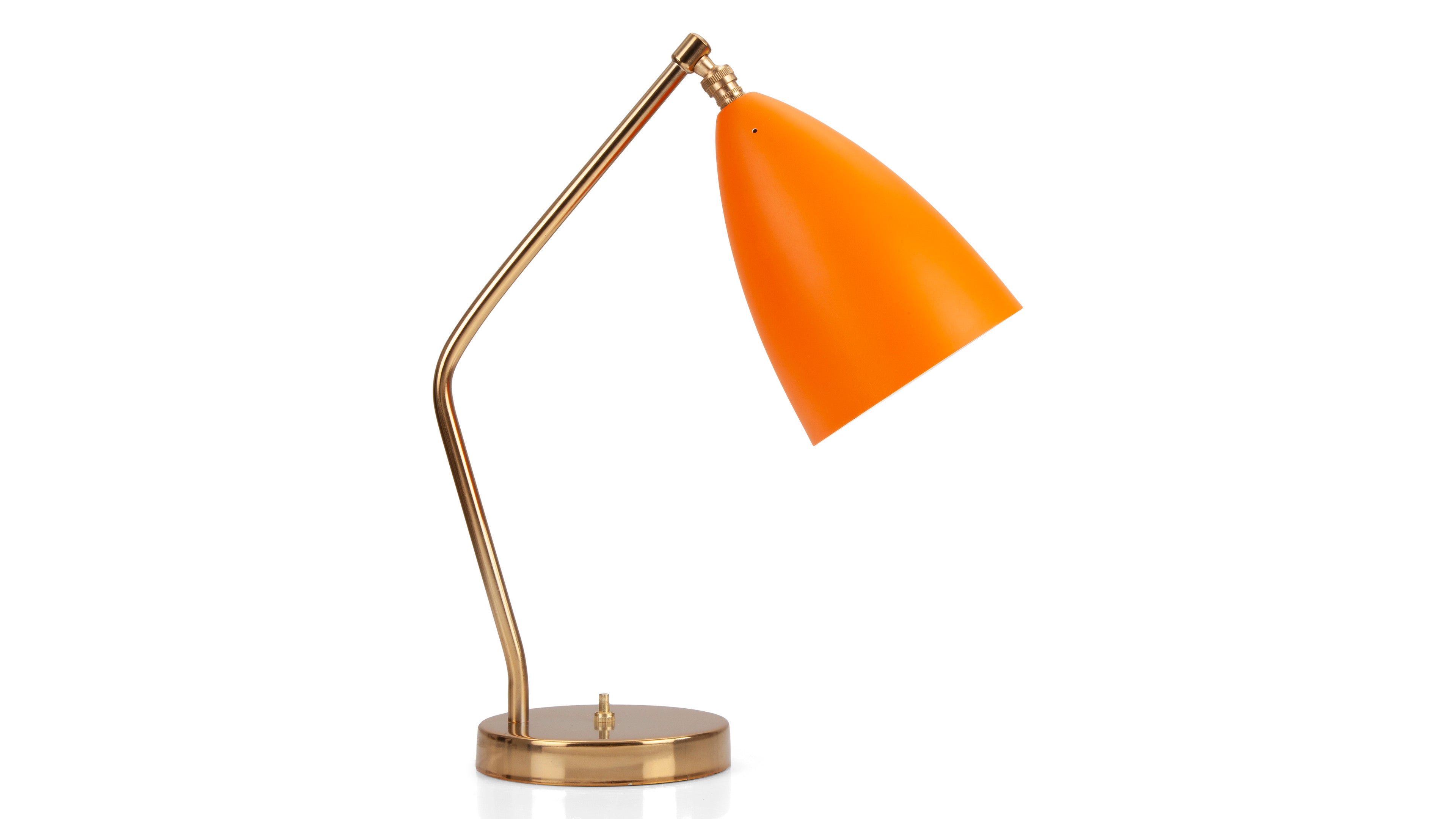 Grasshopper Table Lamp - Orange - Greta Grossman