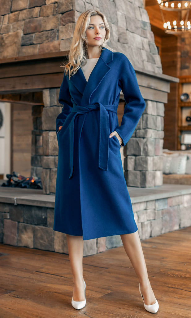 Marcella Coat - Royal Blue