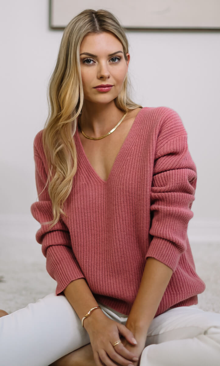 Como Cashmere Fisherman Sweater - Ravella product image