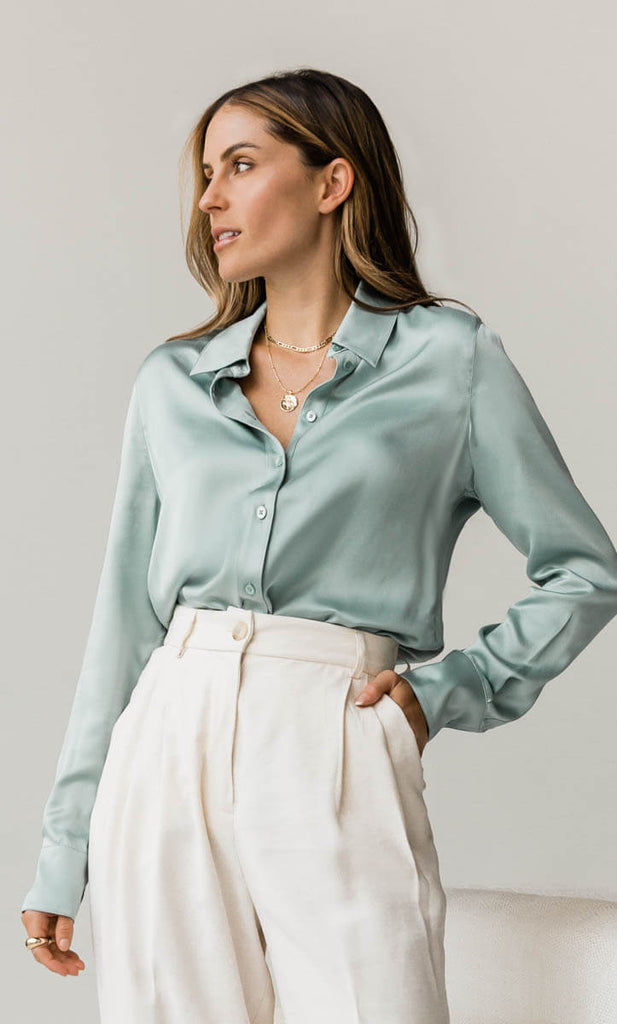 15 Stylish Silk Shirts to Enhance Your Wardrobe: Silk Tops & Blouses