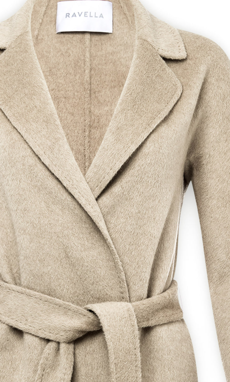 Marcella Camel Hair Overcoat | Ravella