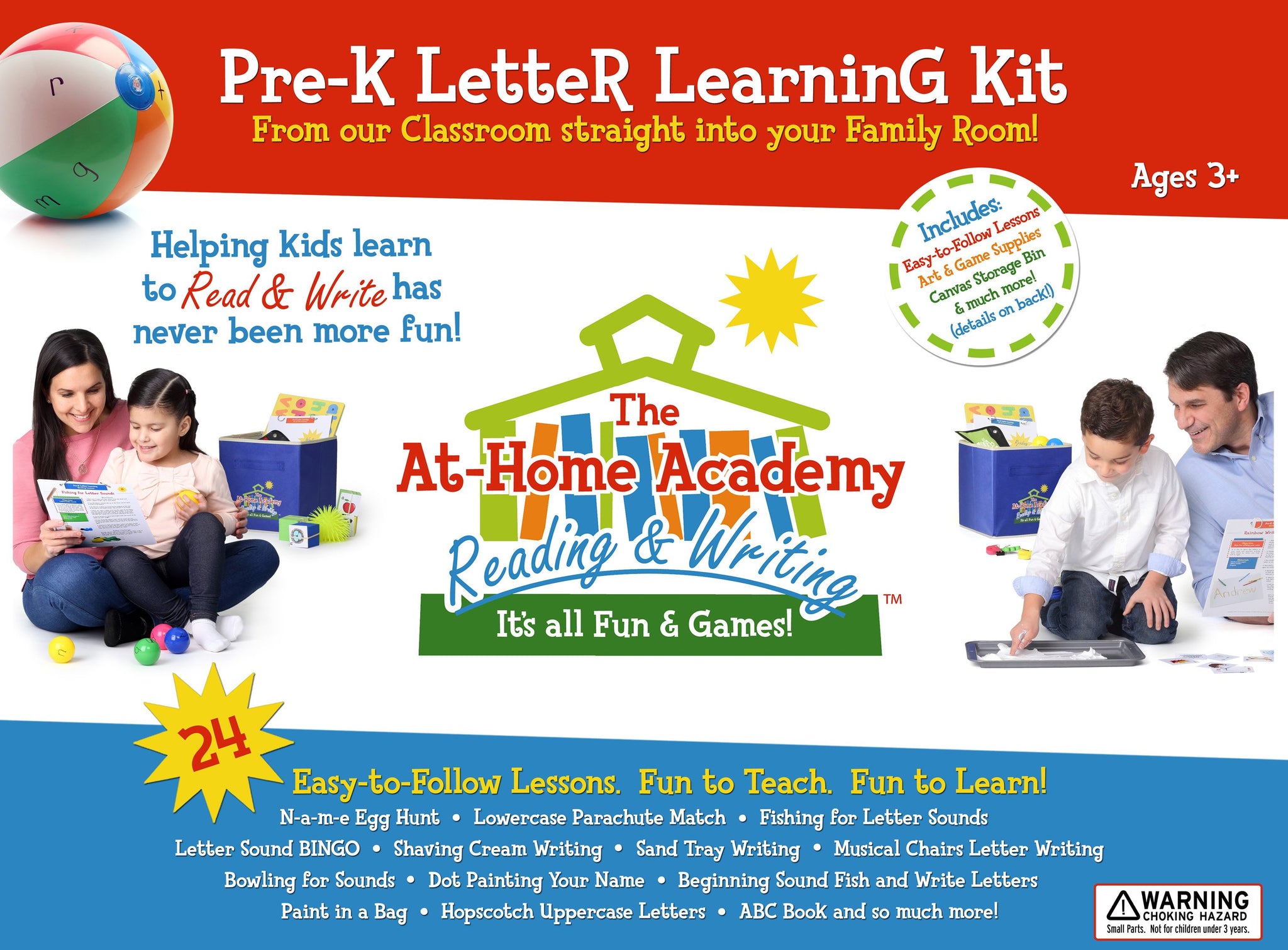 Pre K Letter Learning Kit The At Home Academy