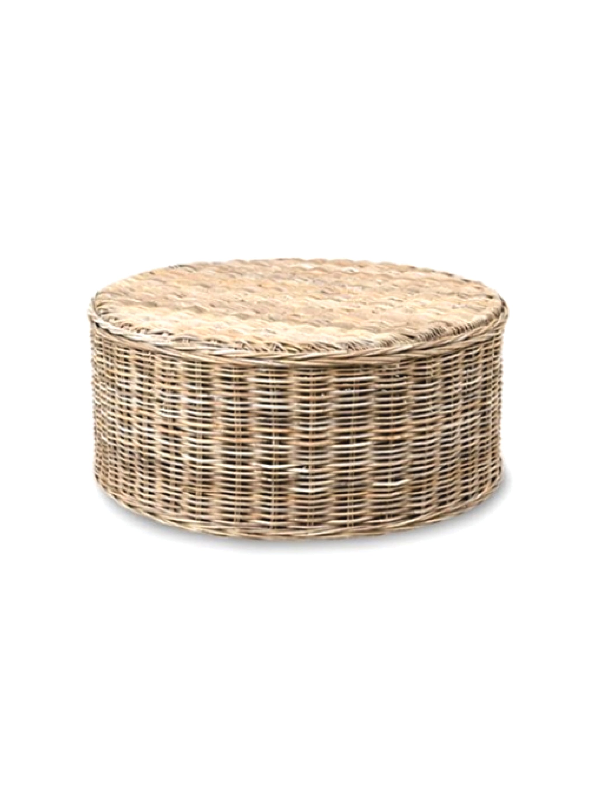 outdoor wicker coffee table with storage