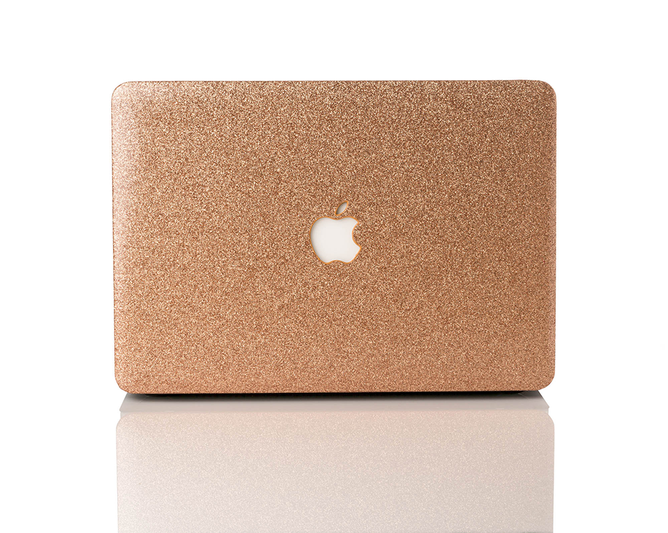 Rose Gold Glitter MacBook Case – Chic Geeks