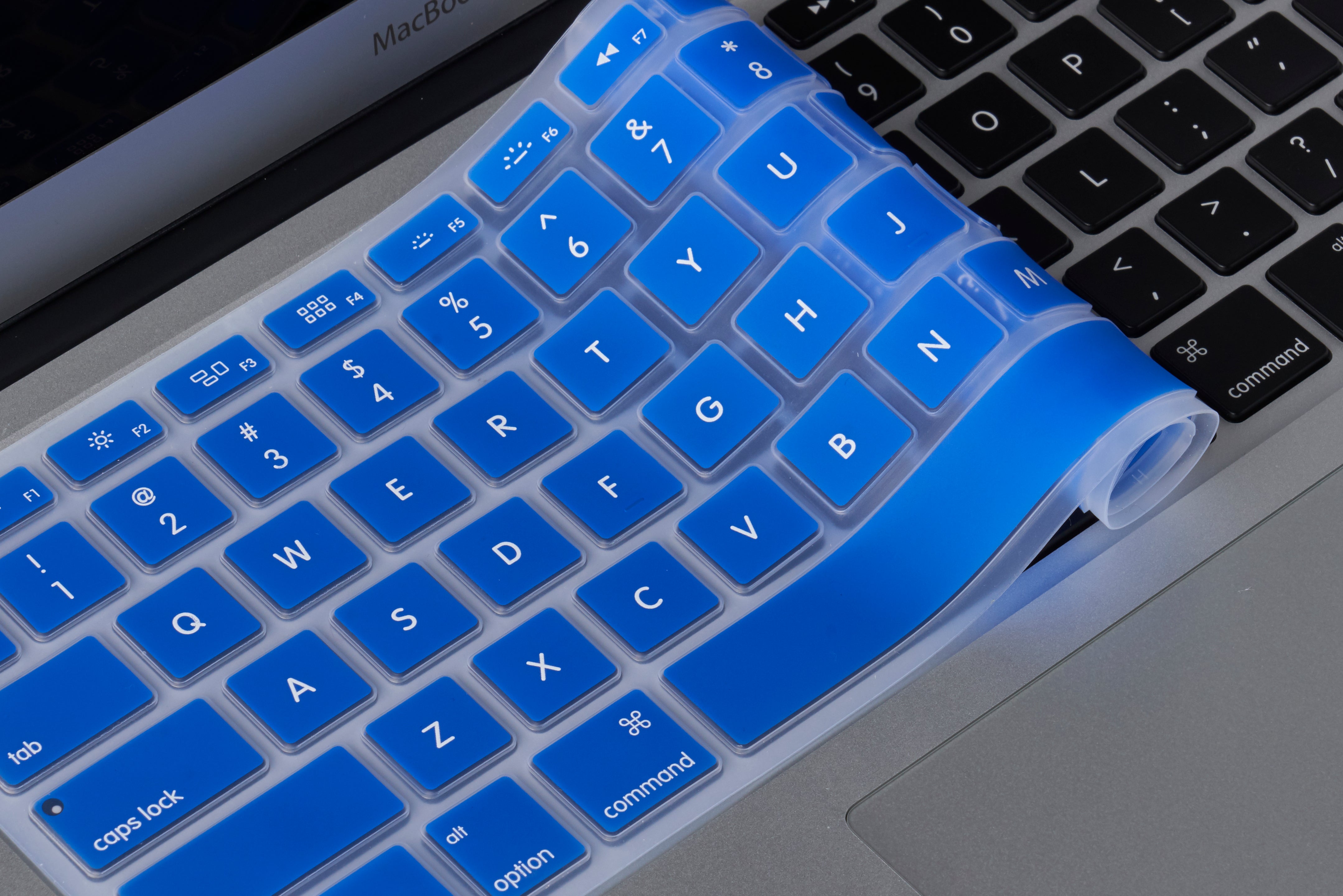 keyboard cover blue