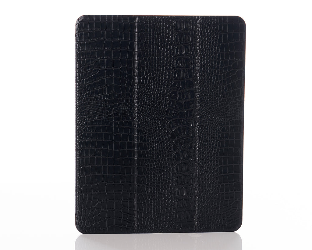 Chic Geeks Faux Snakeskin iPad Case - Brown Snakeskin